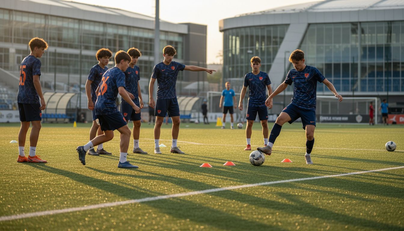 La pré-formation et la compétition : U15, U17 et U19